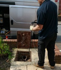 Drain cleaning in Brockley